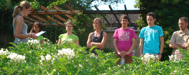 Grüne Schule im Botanischen Garten Botanischer Garten der Johannes