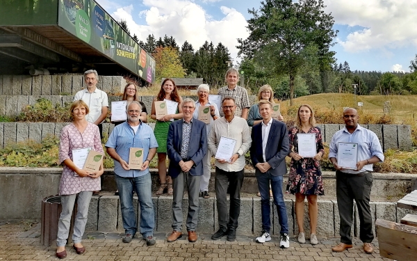 Gruppenfoto der Auszeichnungsveranstaltung 